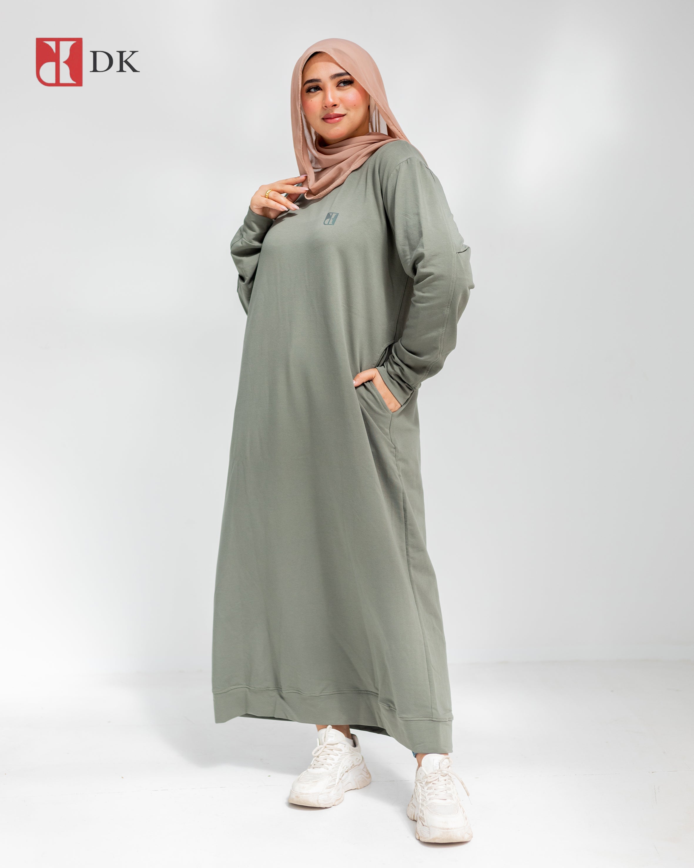 DK Summer cotton flow dress