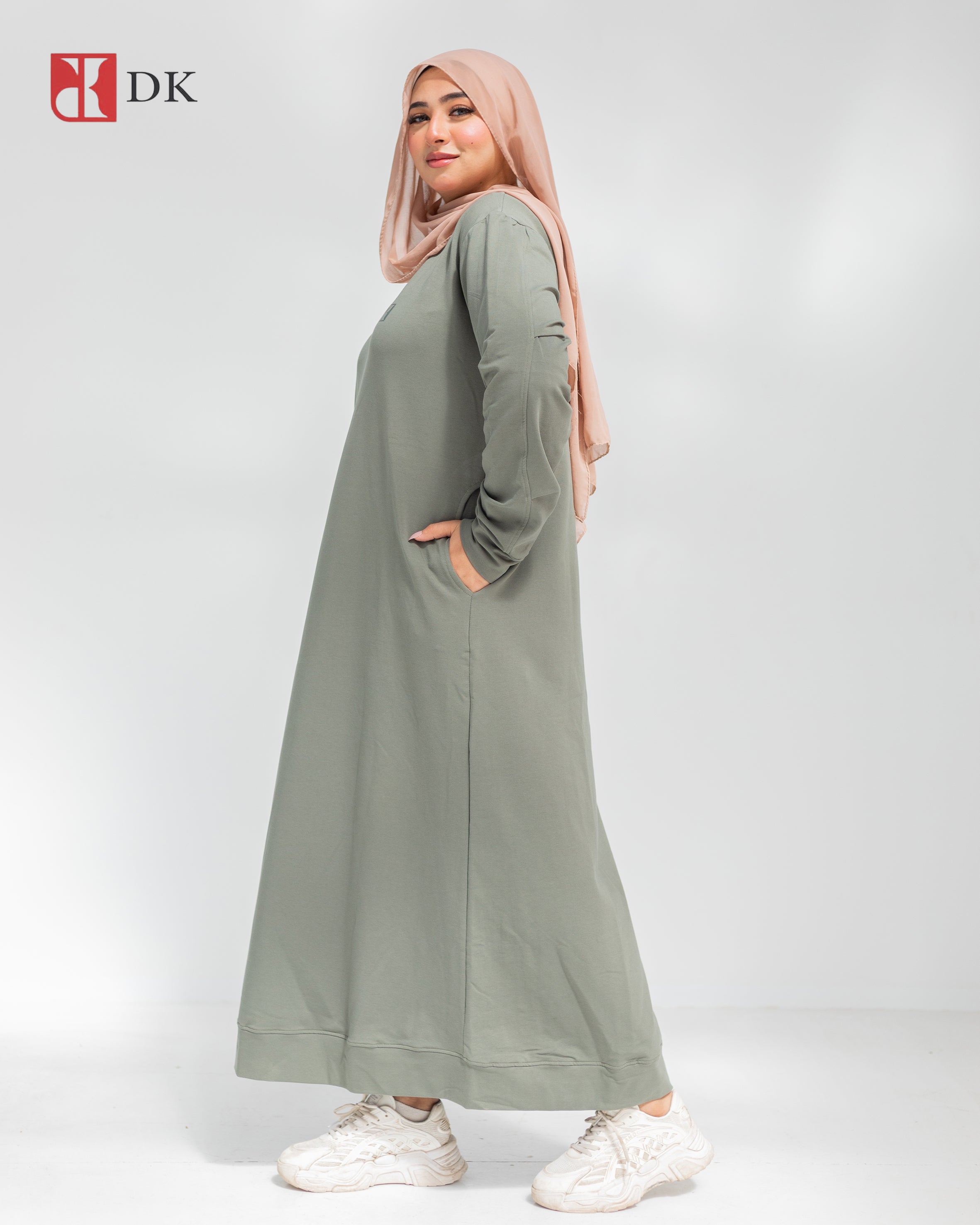 DK Summer cotton flow dress