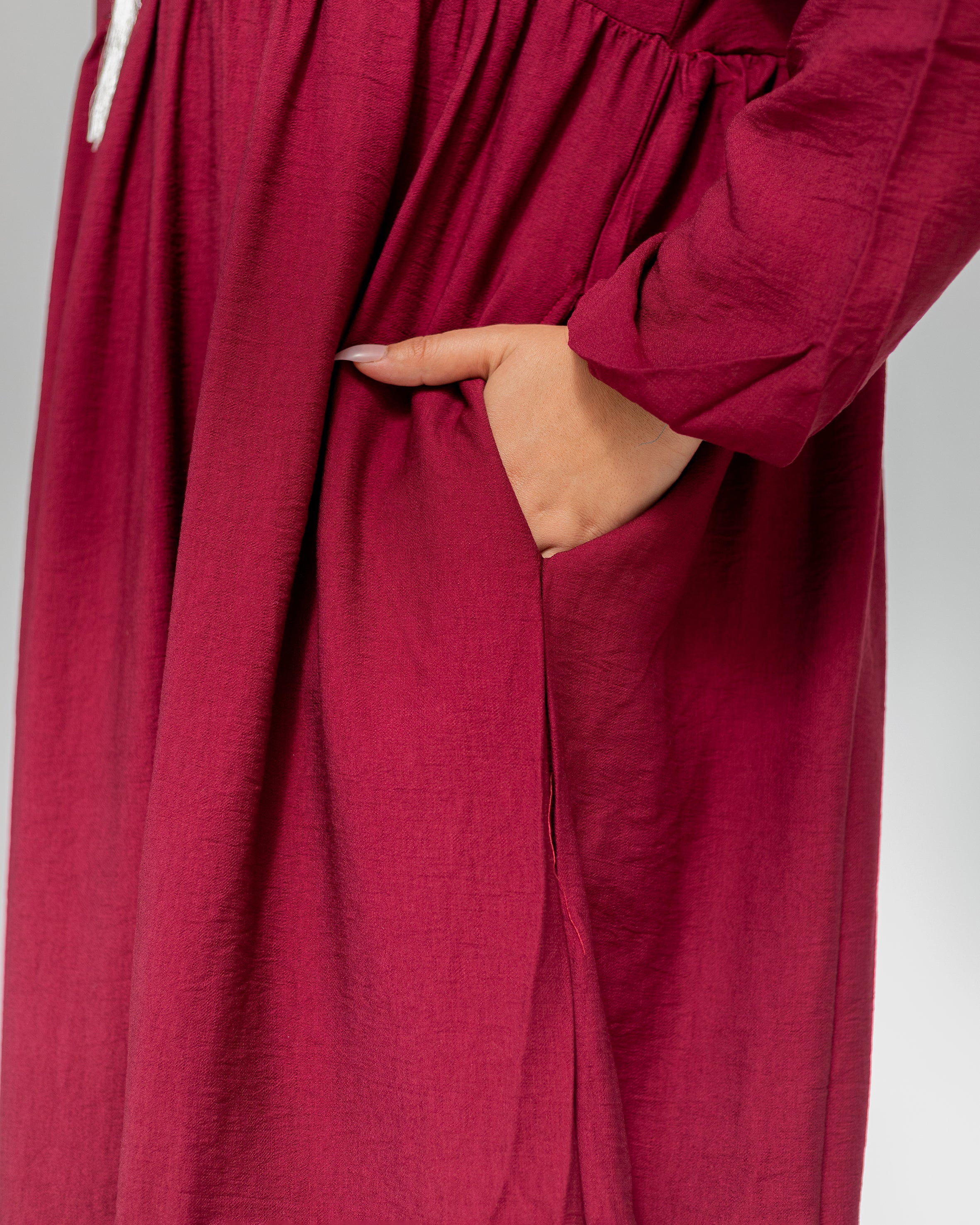 Elegant linen dress