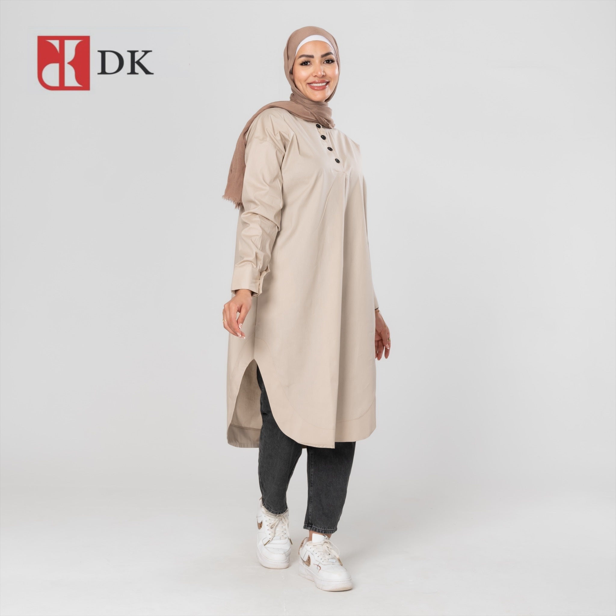 Dk Long Sleeved Poplin Chemise