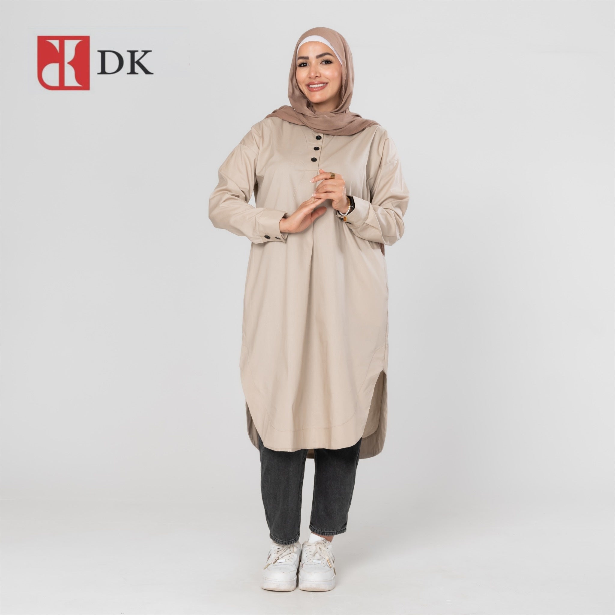 Dk Long Sleeved Poplin Chemise