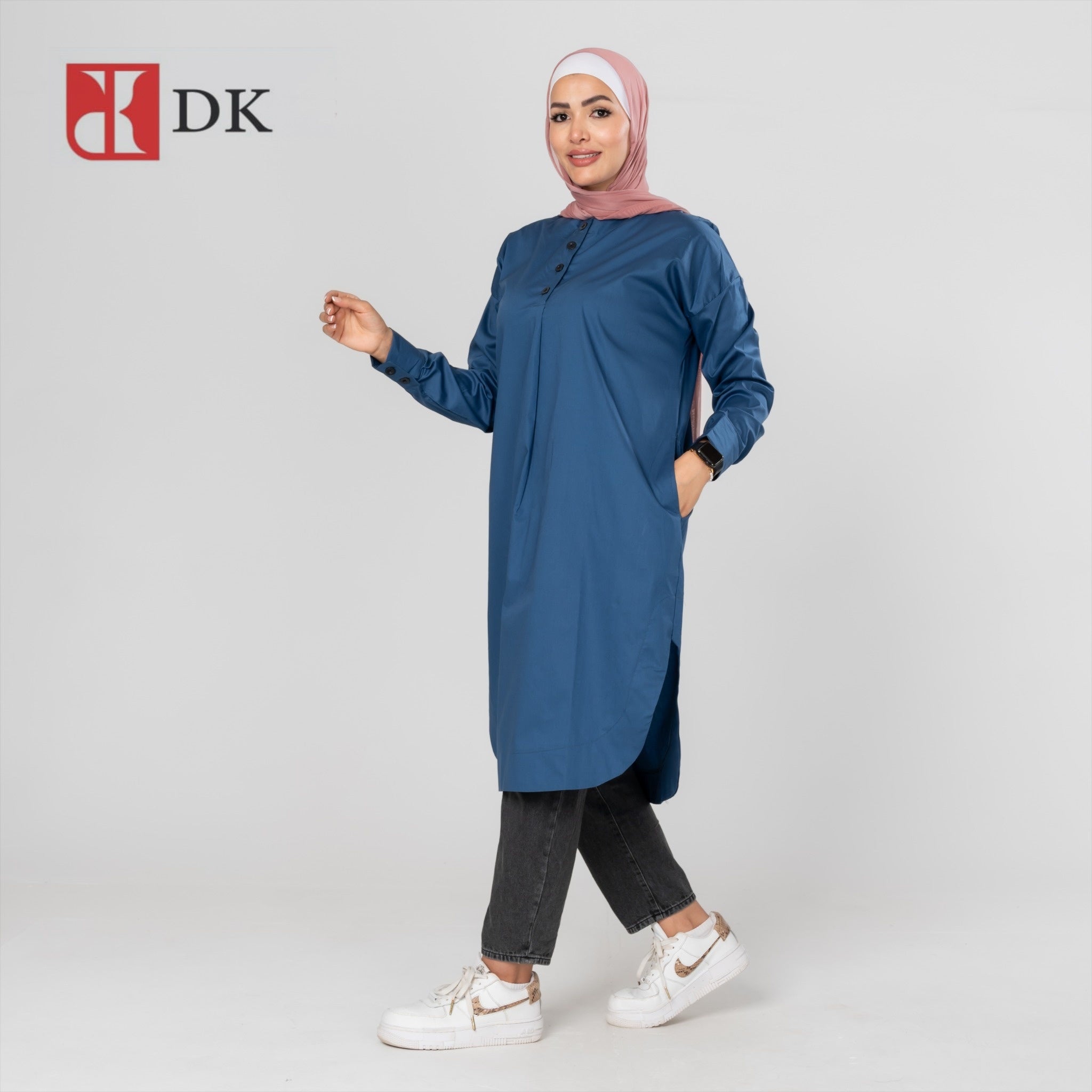 Dk Long Sleeved Poplin Chemise