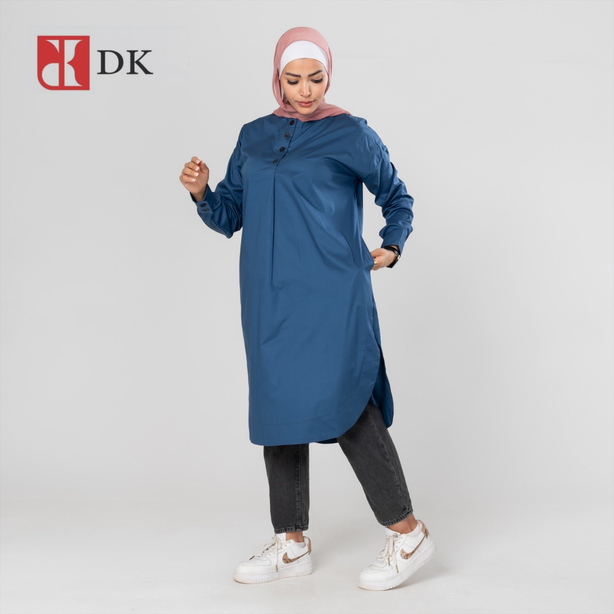 Dk Long Sleeved Poplin Chemise