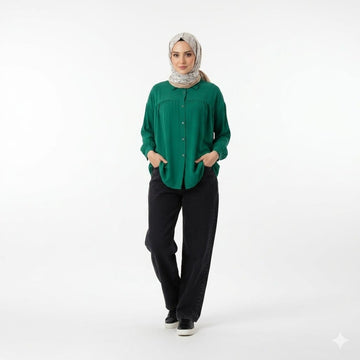 Emerald Green Blouse