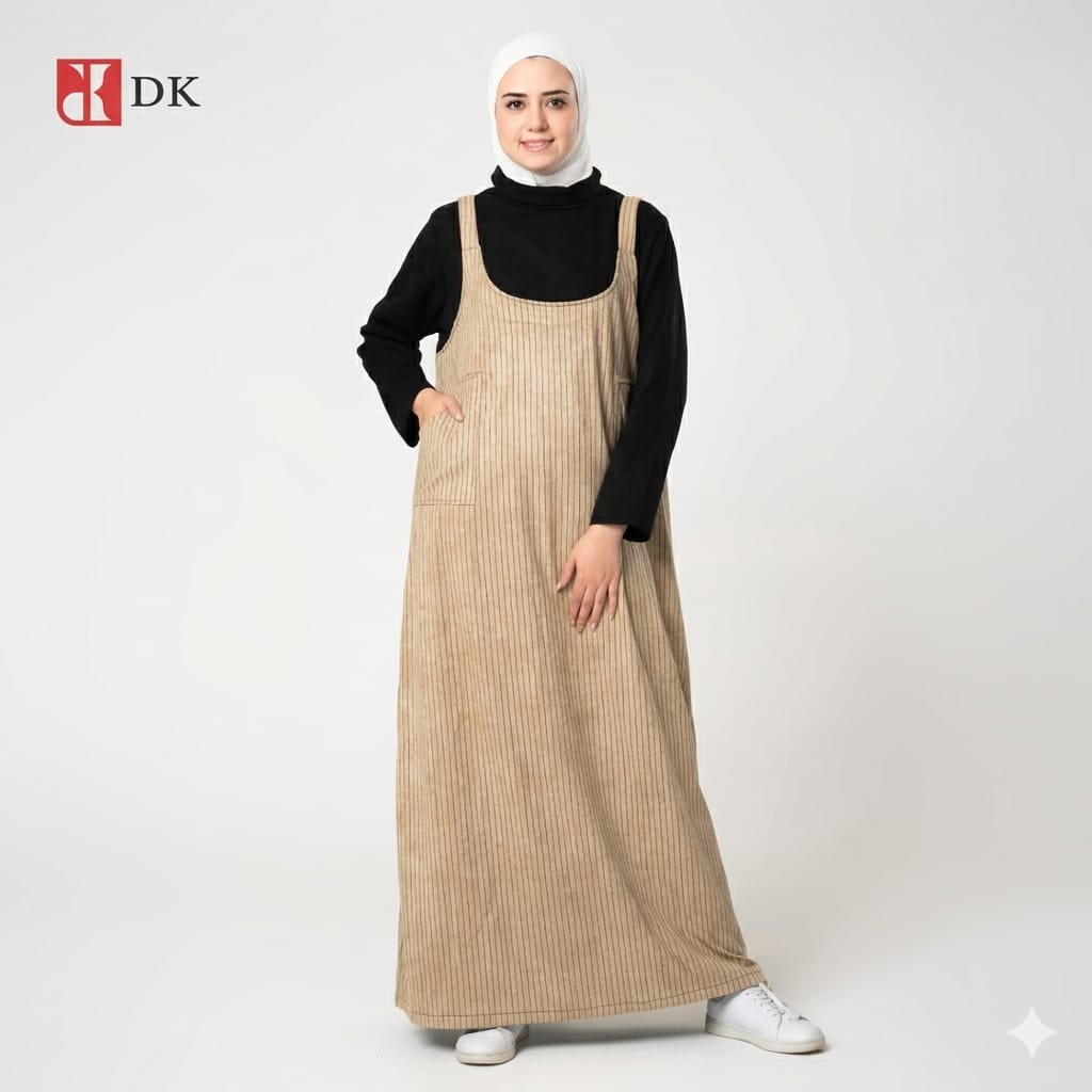 Sleeved Maxi Velor Suede Dress One Piece
